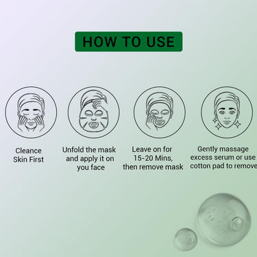 Mancode 1% Salicylic Acid Facial Sheet Mask 25ml Boost Hydration Reduce Breakouts & Active Acne Pore Reducing, Brightening & Enhances Glow Korean Sheet Mask for Men Women | Unisex Sheet Mask Set 25ml